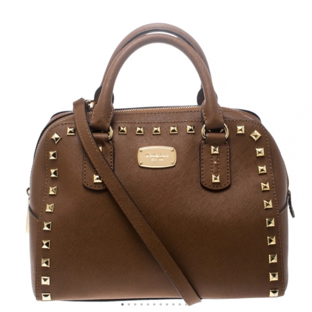 Michael Kors Brown Leather Handbag